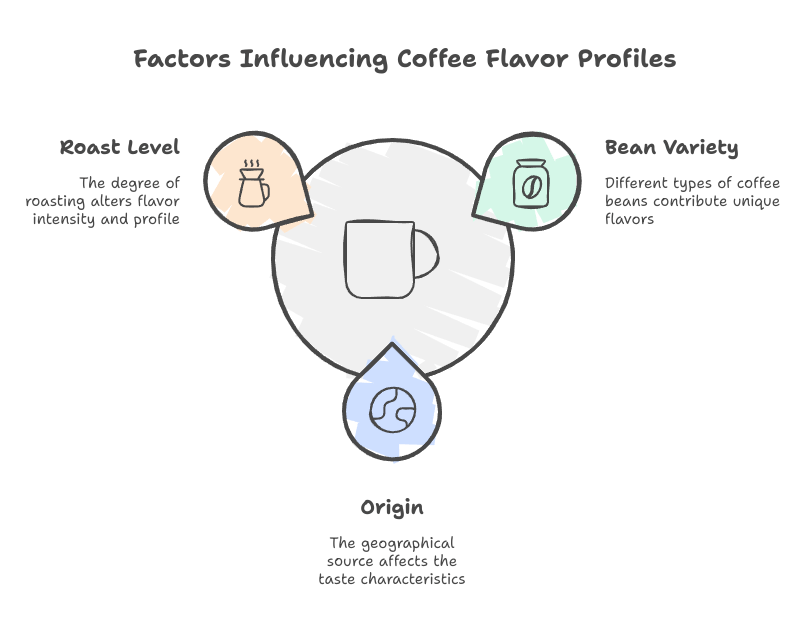 factors for coffee flavor