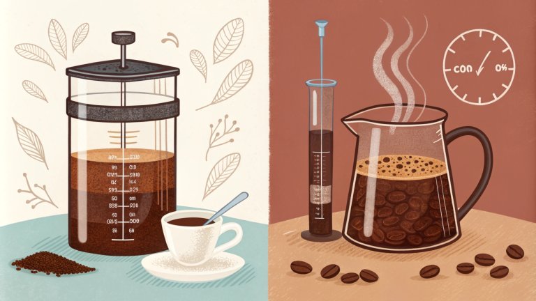 French Press brewing