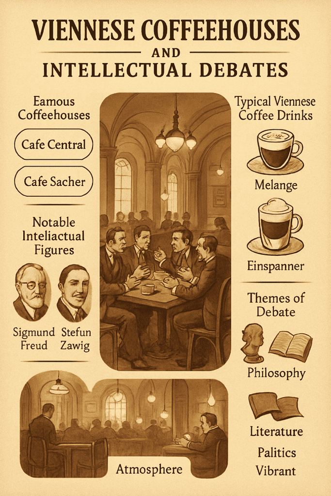 Café Central as Vienna’s hub for writers and thinkers