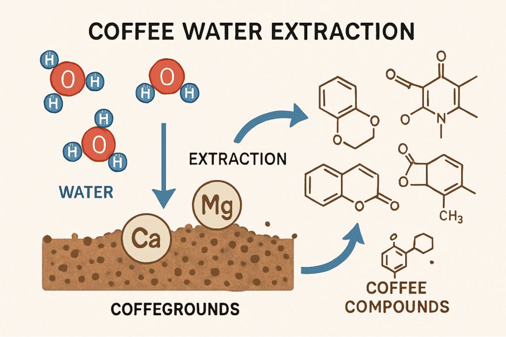 the science of water extraction in coffee