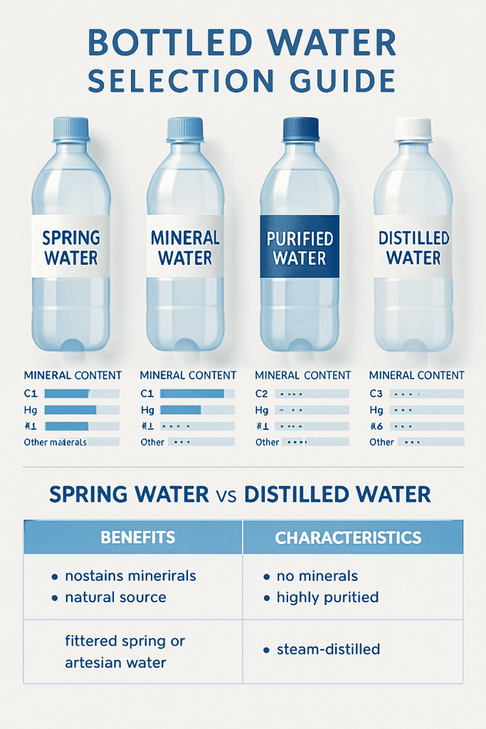 Guide to selecting the right bottled water for coffee brewing