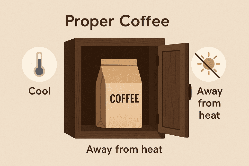 Cool Dark Storage Location