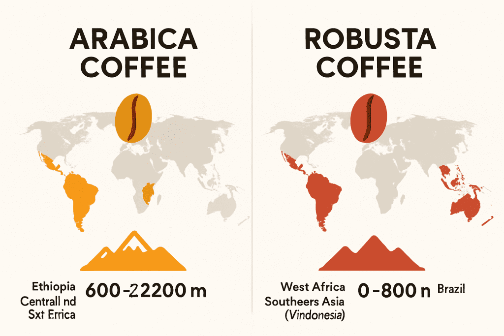 coffee growing regions
