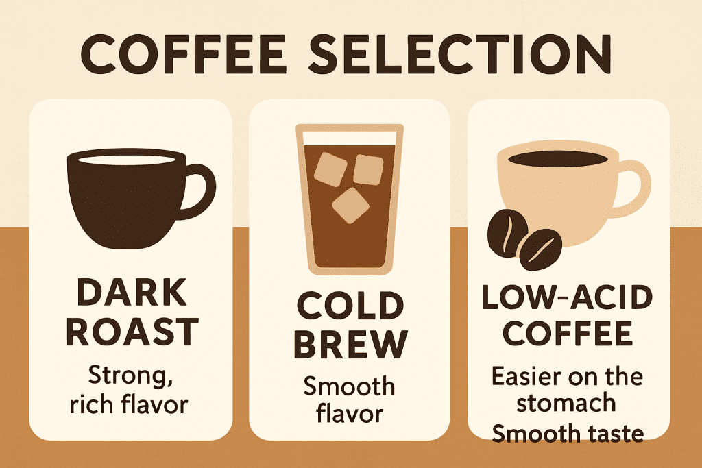 Choose the Right Coffee for a Gentle Sip