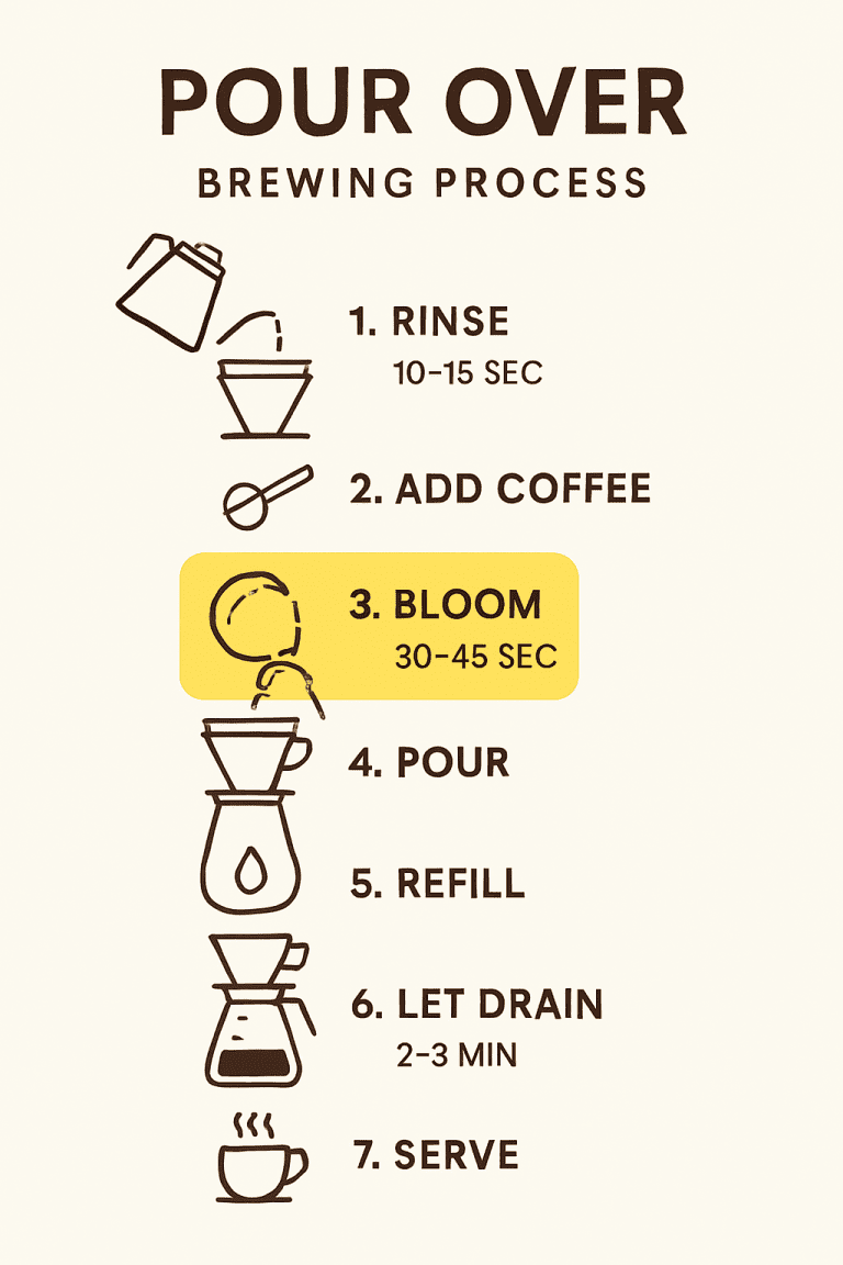How To Make Pour Over Coffee: Step-by-Step Guide for a Perfect Brew ☕
