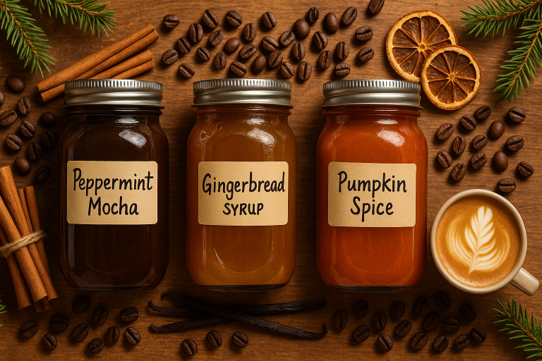 DIY Coffee Syrups for Holiday Drinks