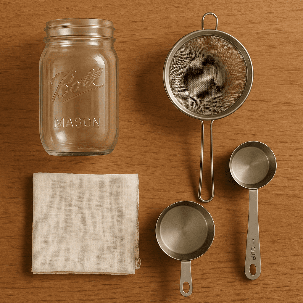 Cold brew equipment setup