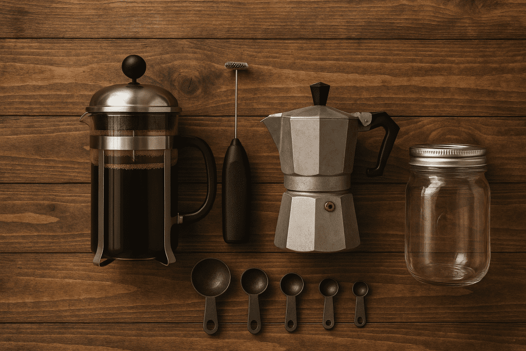 Essential and affordable gear for your home cafe.