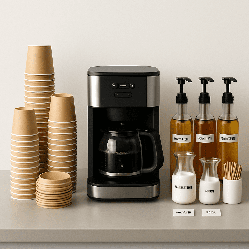 Step 5: Step-by-Step Holiday Coffee Bar Setup