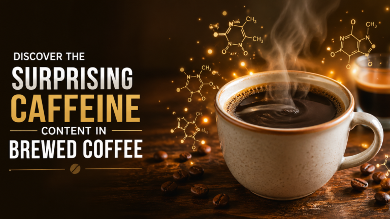 Caffeine Content in Brewed Coffee