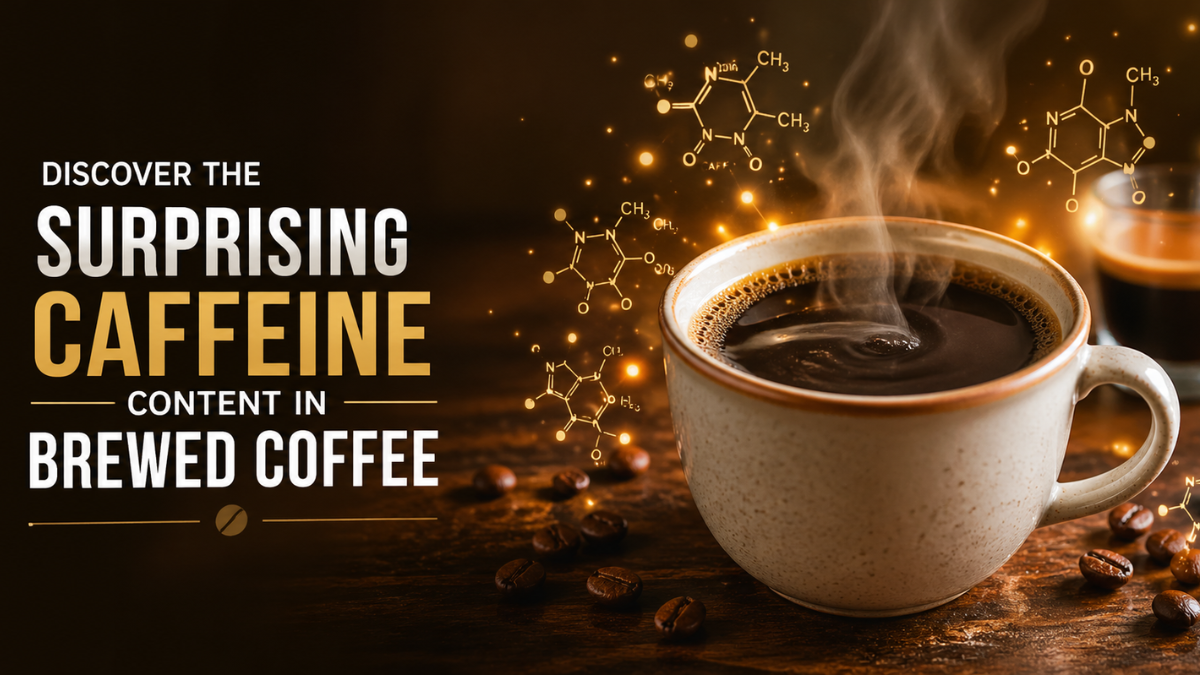 Caffeine Content in Brewed Coffee