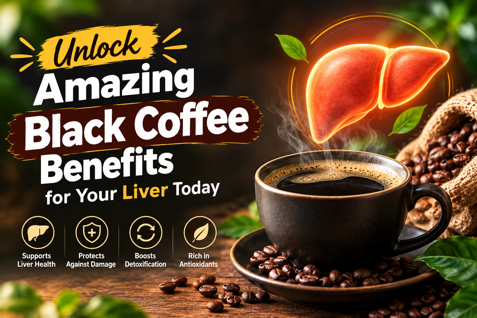 Black Coffee Benefits
