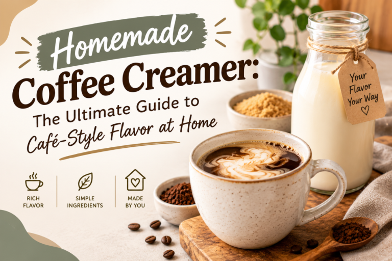 Homemade Coffee Creamer