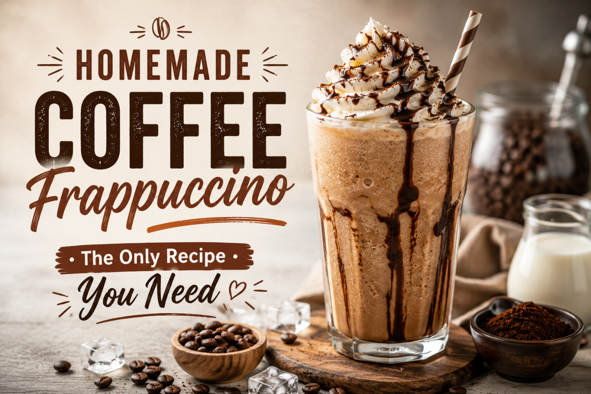 Homemade Coffee Frappuccino