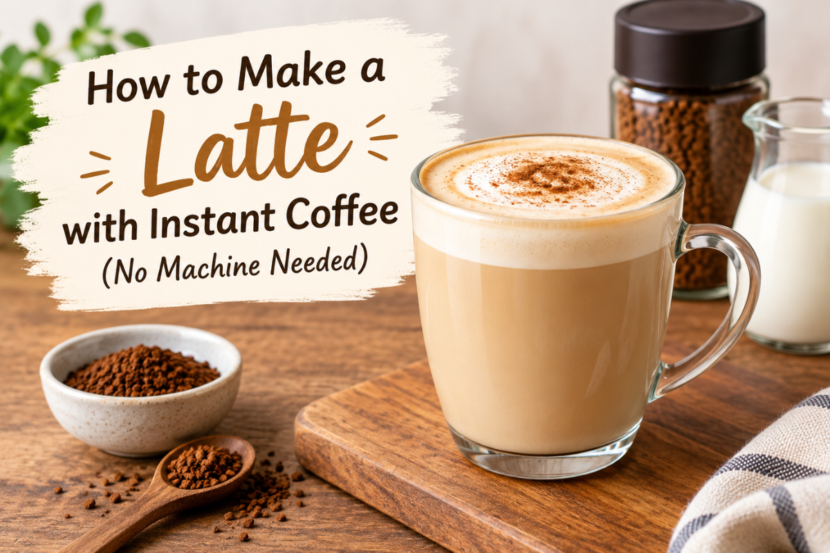 Latte with Instant Coffee