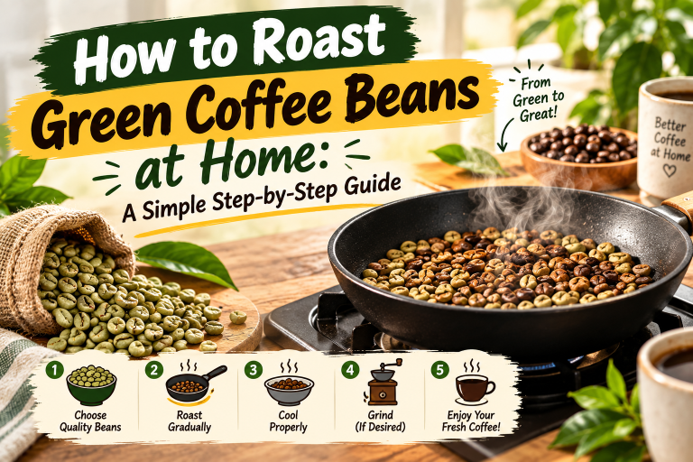 How to Roast Green Coffee Beans
