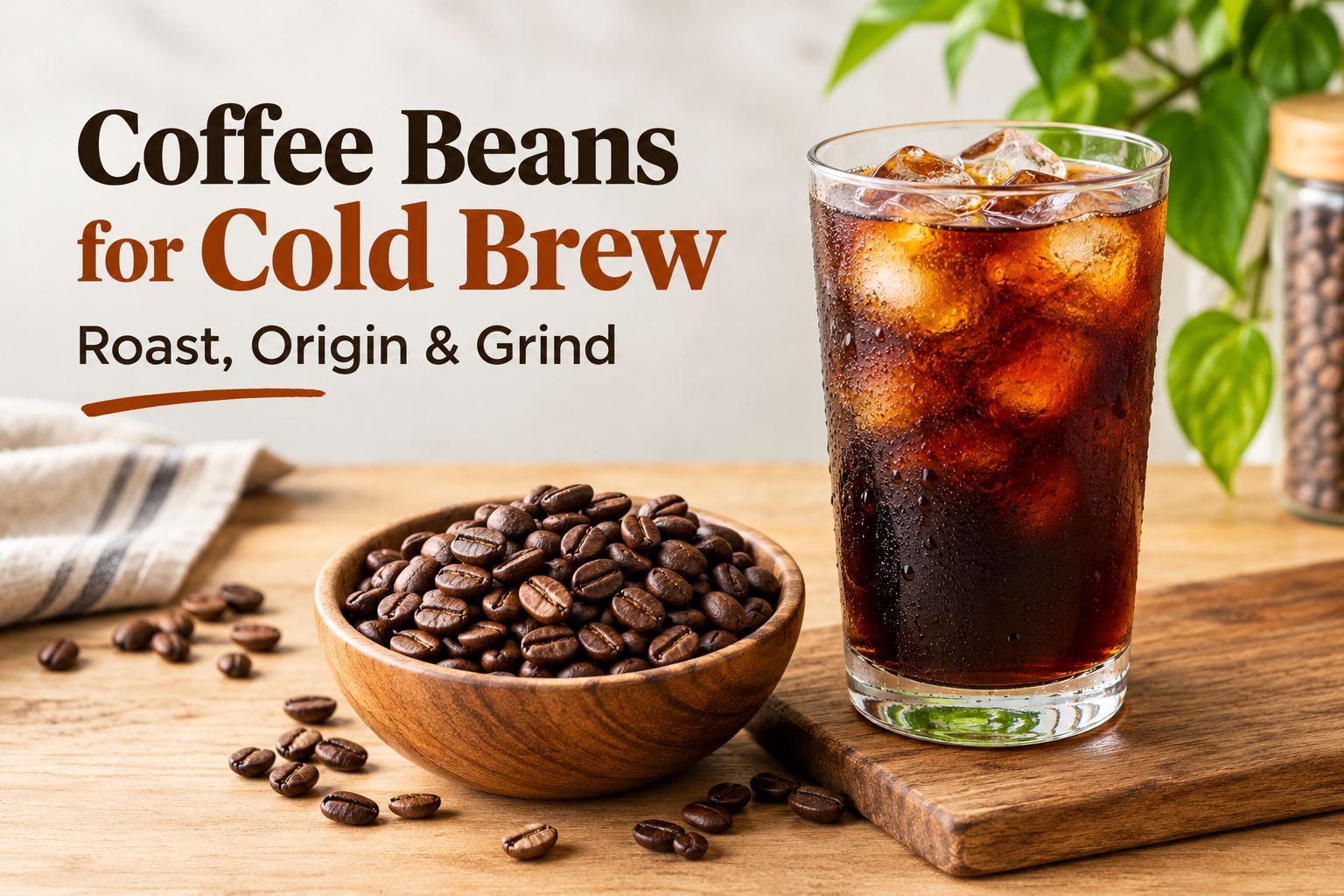 Coffee Beans for Cold Brew