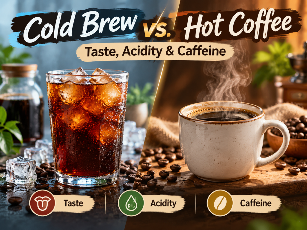 Cold Brew vs. Hot Coffee