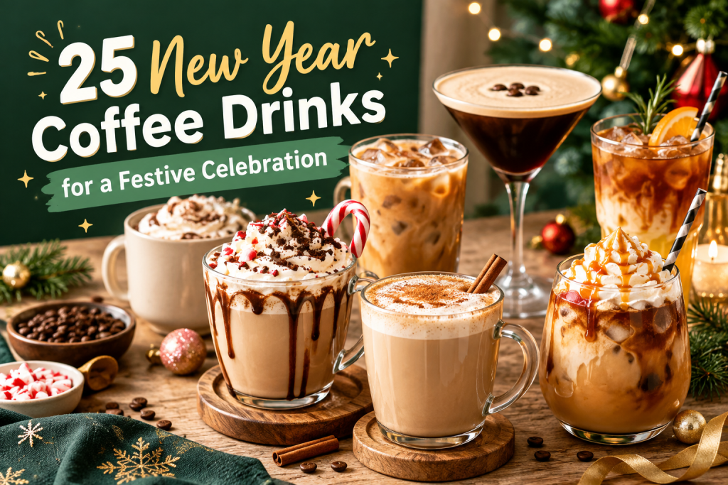 New Year Coffee Drinks